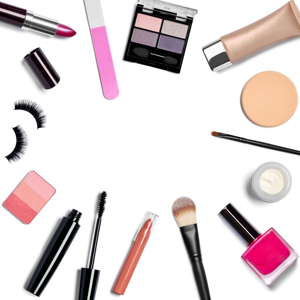 makeup beauty brush powder lipstick cosmetic